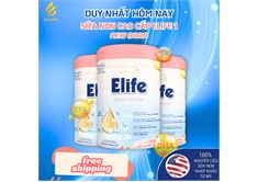 Sữa non Elife 1 New Born Lon 800g Cho Trẻ Từ 0-12 Tháng Tuổi