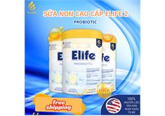 Sữa non Elife 2 Probiotic Lon 800g cho bé từ 6 tháng - 6 tuổi