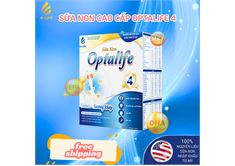 Sữa non Optalife 4 canxi xương khớp cho người trên 18 tuổi