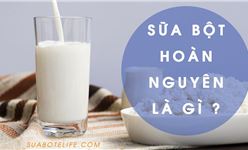 Sữa bột hoàn nguyên là gì? Tổng quan về loại sữa bột này