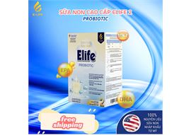 Sữa non Elife 2 Probiotic Hộp 12 gói cho bé từ 6 tháng - 6 tuổi