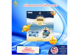 Sữa non Elife 5 Hộp 30 gói - Dành cho người bị tiểu đường và người có nguy cơ tiểu đường