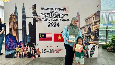 Hội chợ triển lãm tại Trung tâm thương mại MyTOWN ở Kuala Lumpur